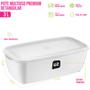 Imagem de Pote Multiuso 3L Micro-ondas Freezer Resistente Plástico Premium Congelador Organizador Cozinha
