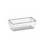 Imagem de Pote Organizador Retangular Pequeno Cristal com 4 peças Modular 971 - Acrimet