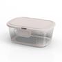 Imagem de Pote Para Alimentos Com Tampa Fixa 1000 Ml Transp. BPa Free