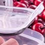 Imagem de Pote Para Alimentos Retangular Com Trava Mais Cristal 875Ml