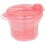 Imagem de Pote para Leite em Pó com Divisória Rosa