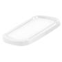 Imagem de Pote Para Sorvete Branco Com Tampa - 2 Litros - Kit com 5 unidades