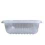 Imagem de Pote Plast PP Kit Com Tampa Transparente Retangular 500ml TOTALPLAST (KPR-500)