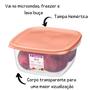 Imagem de Pote Plástico 1900ml Porta Mantimento Sanremo