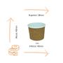 Imagem de Pote Polipapel 50Ml Kraft 50Un