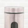 Imagem de Pote Porta Mantimento De Inox Com Visor De Vidro 1300ml