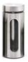 Imagem de Pote Porta Mantimento De Inox Com Visor De Vidro 1300ml