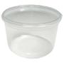 Imagem de Pote PP com Tampa Lacre 400 Ml Redondo Trans - 372 unid