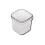 Imagem de Pote Quadrado Freezer e Micro-ondas 250ml com Lacre Prafesta c/10 un