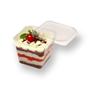 Imagem de Pote Quadrado Freezer e Micro-ondas 250ml com Tampa Prafesta c/20 un