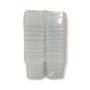 Imagem de Pote Quadrado Transparente 220ml Tampa com Lacre c/20 un