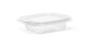 Imagem de Pote Quadrado Transparente 250ml Tampa com Lacre F730 Fibraform c/100 un