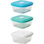 Imagem de Pote Quadrado Vap 500ml com Tampa Color Sortido 4000723 - Allmix