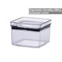 Imagem de Pote Recipientes Hermético Mantimentos Acrílico 480ML Transparente Alimentos Empilhável Arroz Feijão