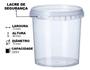 Imagem de Pote Redondo Com Lacre Bolo No Pote Descartável 220ml - 100u