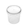 Imagem de Pote Redondo Com Lacre Transparente Com Tampa 220ML Com 10 Unidades - Plastilânia