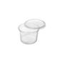 Imagem de Pote redondo transparente com tampa 500ml com 25 un