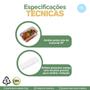 Imagem de Pote Retangular 750ml Para Marmita + Pote 250ml C Tampa 48u