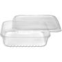 Imagem de Pote Retangular Com Tampa 750Ml Com 24 Un - Prafesta