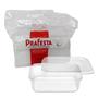 Imagem de Pote Retangular com Tampa para Freezer e Micro-ondas Prafesta - 1000ml - pct 24 Unidades