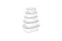 Imagem de Pote Retangular Hermético Brinox Lock&Stock 640ml - 17,6 x 13,2 x 6,4cm