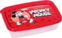 Imagem de Pote Retângulo Dec Mickey Ud 620ml Vermelho Plasútil