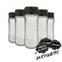 Imagem de Pote Tempero Condimento Kit 10 Potes+24 Etiquetas Adesivas T130