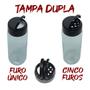 Imagem de Pote Tempero Kit 10 Potes +10 Etiquetas Adesivas Tampa Dupla