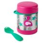 Imagem de Pote Térmico com Colher Flamingo Zoo Skip Hop Perfeito Com Capacidade para 325 ml