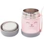 Imagem de Pote Térmico Com Talher Infantil Buba Gumy Rosa 320ml Baby Papinha Menina