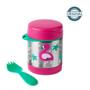 Imagem de Pote térmico com talher zoo skip hop flamingo