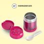 Imagem de Pote Térmico Funtainer Thermos 290ml - Rosa, Aço Inox