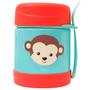 Imagem de Pote Térmico Infantil Com Colher Para Refeição 320ml 6+ Meses Animal Fun Buba