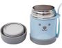 Imagem de Pote Térmico Infantil Com Talher 320ml Gumy Azul Buba