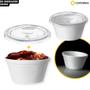 Imagem de Pote Térmico Isopor Branco PT-240 Copobras 240ml Descartável Multiuso Sem Tampa (Pacote com 50 und)