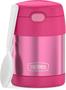 Imagem de Pote Térmico Thermos Funtainer Rosa Com Colher 290ml