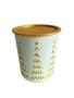 Imagem de Pote/Vasilha Natal Branco e Dourado 3,3L Fechamento c/Um Toque (Instantânea Slim)-Tupperware