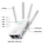 Imagem de Potência Transmissão Wi-Fi: Repetidor Wifi 2800M 4 Antenas