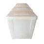 Imagem de Potes De Plastico Com Tampa Para Alimentos - Kit 03 Peças