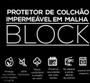Imagem de Potetor Impermeável Block Malha para Colchão, Com Elástico, F.A. Colchões, Solteiro 0,88x1,88