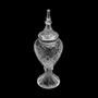 Imagem de Potiche decorativo cristal com tampa persa