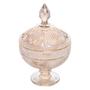 Imagem de Potiche Decorativo Princess Bomboniere Wolff  24cm Champanhe com pé