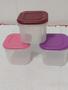 Imagem de Potinho clear mate 200 ml kit 3 peças Tupperware original