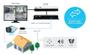 Imagem de Power Balun 4k Conversor Transformador VB 3001 WP Intelbras Com Alimentação