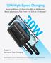 Imagem de Power Bank Anker Zolo 10000mAh 30W com Cabo USB-C e Lightning