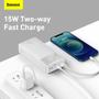 Imagem de Power Bank Baseus 30000mAh com Display Digital, Carga Rápida 15W, USB e TipoC  Bateria Externa Homologada pela Anatel