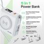 Imagem de Power Bank PWR Travel PRO 5 em 1 - 10.000 mAh com USB-C 20W