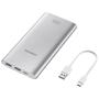 Imagem de Power Bank Samsung EB-P1100 10.000mAh USB Tipo C - Prata