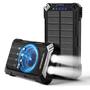 Imagem de Power Bank Solar WONGKUO 49800mAh com USB-C e Lanterna