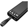 Imagem de Power Bank Turbo 20.000mAh com Múltiplas Saídas Com Lanterna - Carregador Portatil